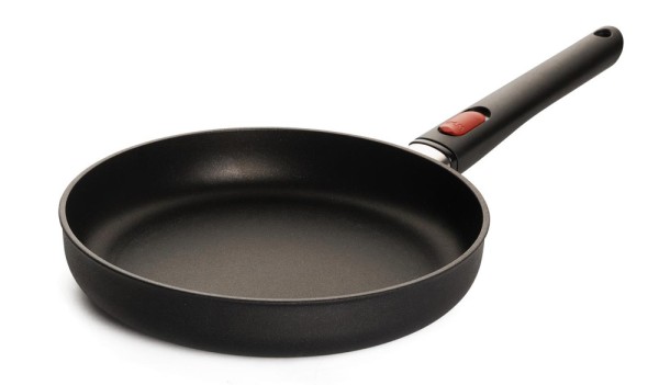 Woll Bratpfanne Flach Eco Lite QXR Induktion Aluguss PFAS frei abnehmbarer Stiel