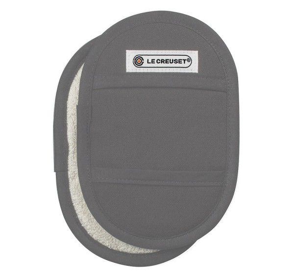 Le Creuset Topf-Griffschutz 2-Stück Textil Flint Grau
