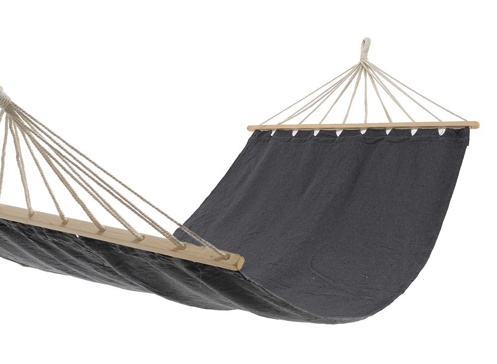 Hängematte Safari Stabhängematte Outdoor Hängeliege Camping Grau 100x200cm Hängematte Safari Stabhängematte Outdoor Hängeliege Camping Grau 100x200cm