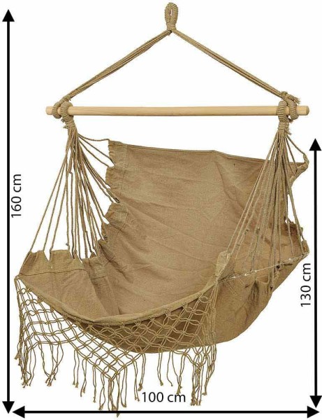 Hängesessel Bequem Fransen Hängestuhl Boho Style Outdoor Camping