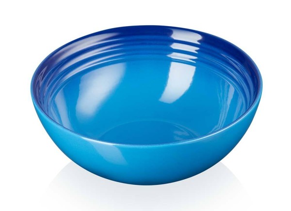 Le Creuset Müslischale Steinzeug Azure Blau 16cm