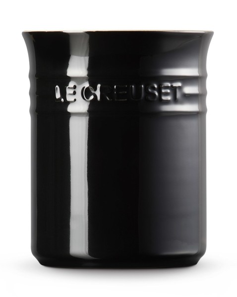 Le Creuset Topf für Kochkellen Steinzeug Schwarz