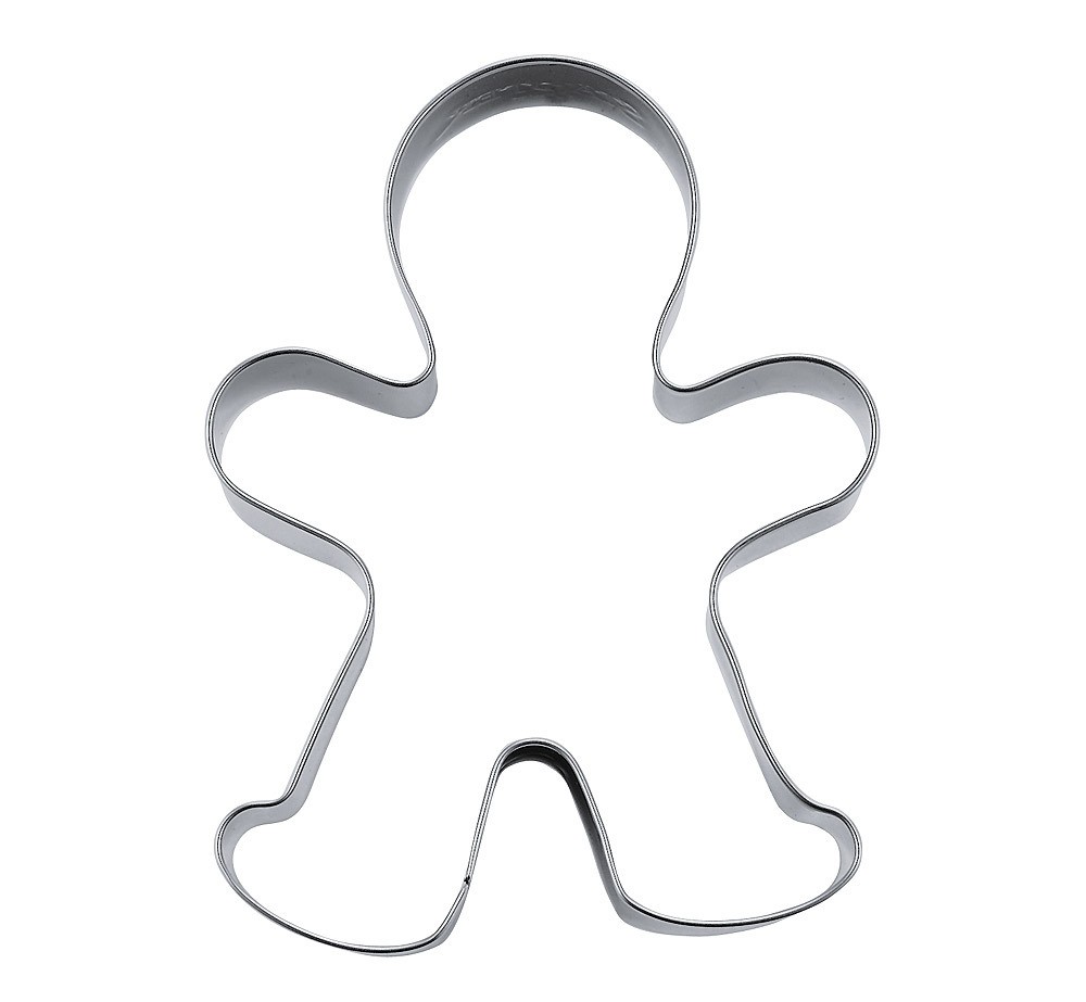 Städter Ausstechform Lebkuchenmann Plätzchenausstecher Edelstahl 7,5cm