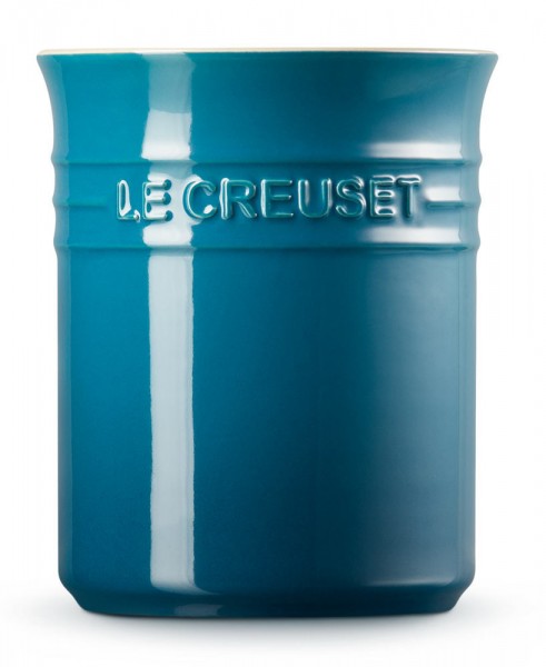 Le Creuset Topf für Kochkellen Steinzeug Deep Teal Petrol