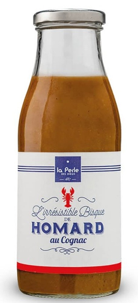 La Perle des Dieux Hummersuppe mit Cognac Bisque de Homard - Glas 470 g günstig online kaufen