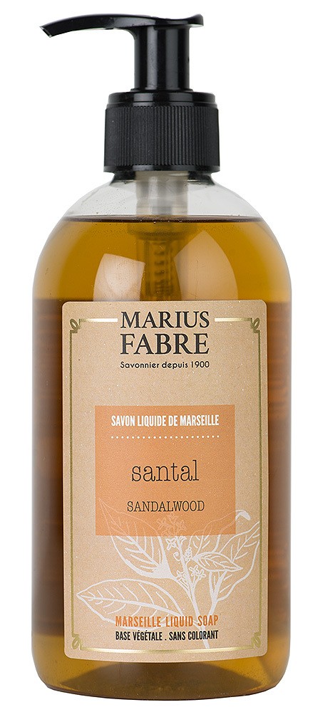 Marius Fabre Flüssigseife Sandelholz (Santal) mit Bio-Olivenöl 400ml