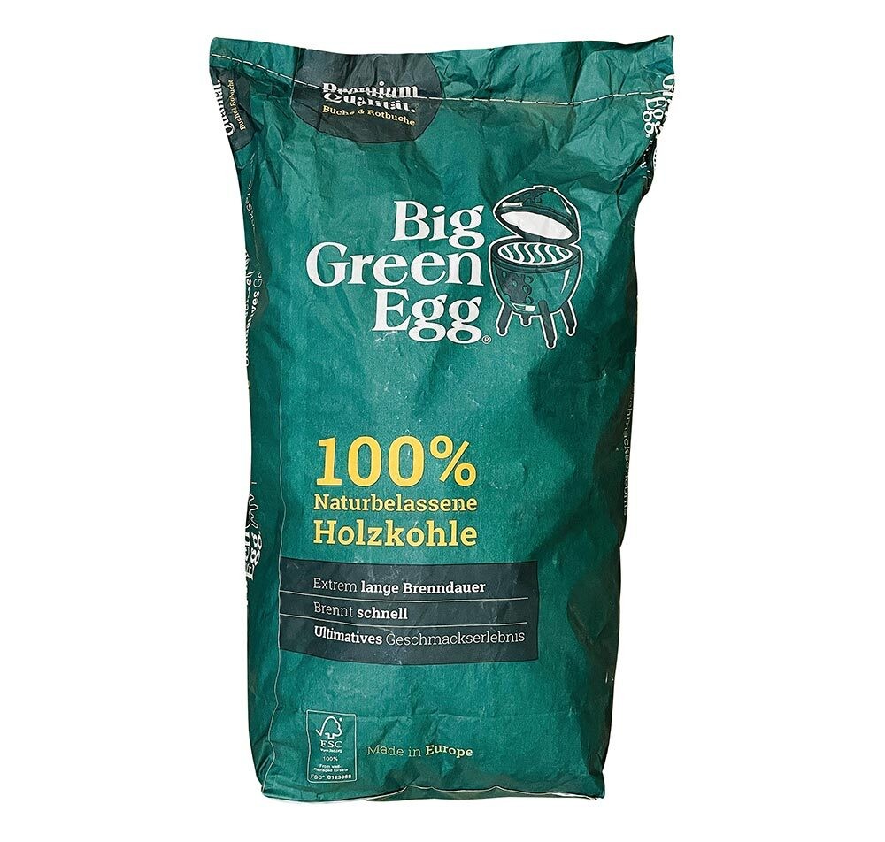 Big Green Egg Bio Holzkohle Grillkohle 100 % naturbelassen Made in Europe 4,5kg