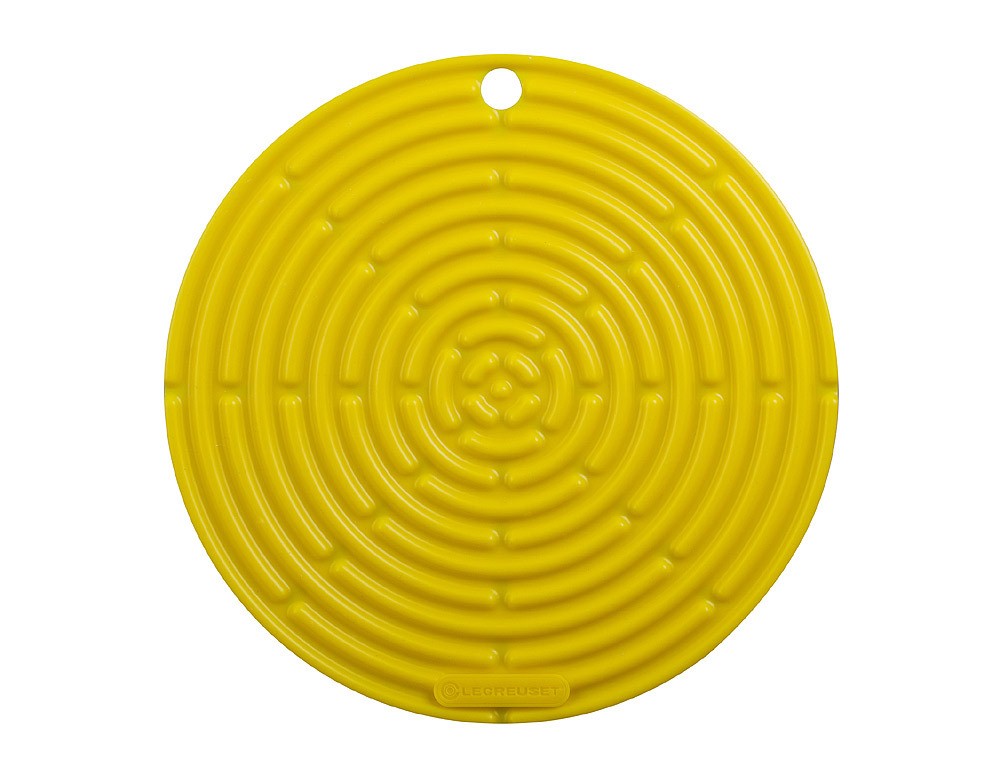 Le Creuset Topflappen Rund Silikon Citrus