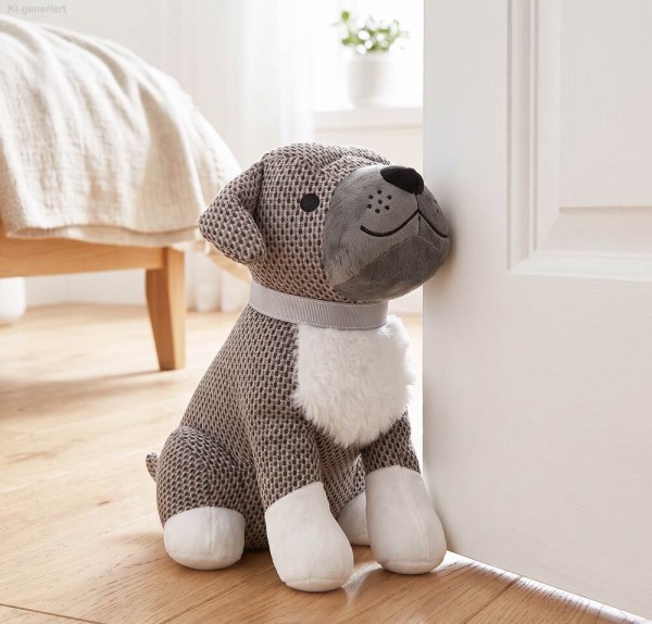 Türstopper Hund Niedliche Hundefigur als Deko Türhalter 1 kg