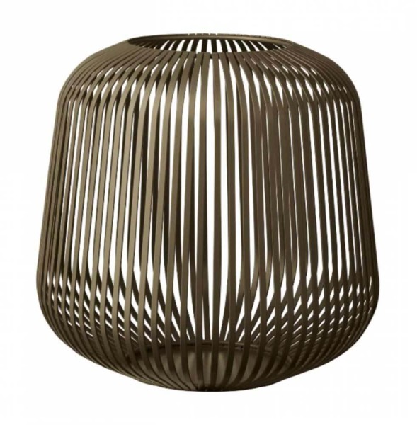 blomus Laterne LITO Burned Metal Windlicht