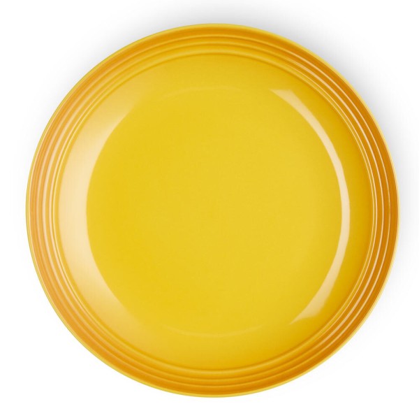 Le Creuset Suppenteller Steinzeug Nectar Gelb 22cm