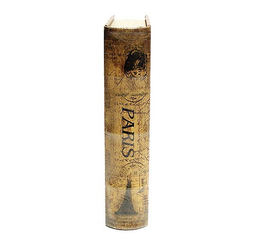 Hohles Buch Geheimfach PARIS EIFFELTURM Nostalgie Buchsafe