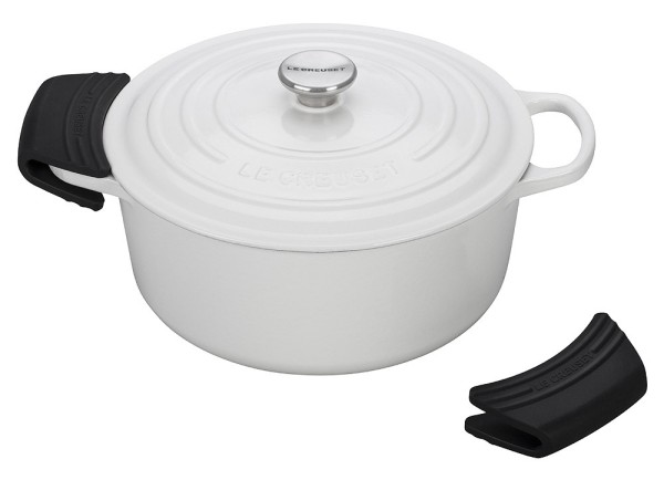 Le Creuset Silikon Griffschutz 2er-Set Schwarz