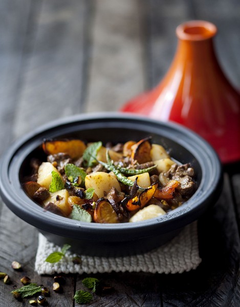 Le Creuset Tagine Gusseisen Ofenrot 31cm