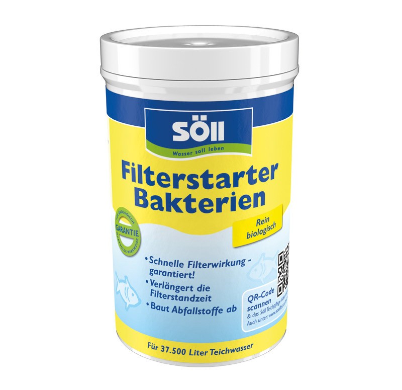 Söll FilterstarterBakterien Kulturen Teich 250g