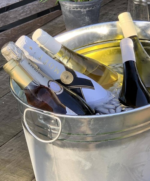 Getränkekühler Zinkwanne XL Cold Drinks Großer Sektkühler f Flaschen Gartenparty