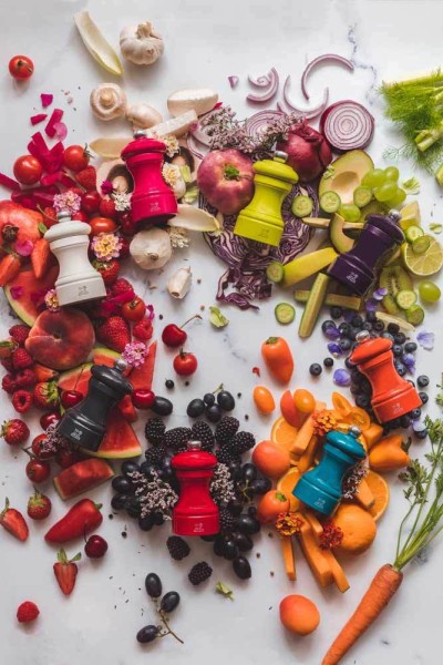 Peugeot Bistro Salzmühle Pazifikblau Glanz 10cm