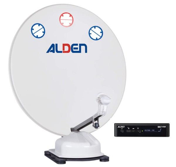 Alden ORBITER 85 HD weiß mit S.S.C. Steuermodul