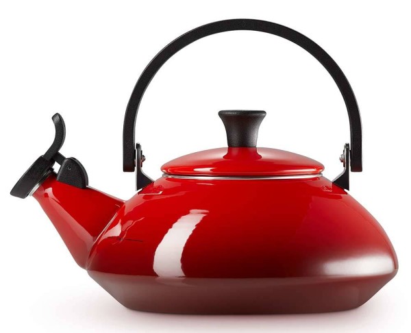 Le Creuset Wasserkessel Zen Kirschrot 1,5L