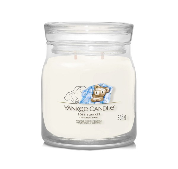 Yankee Candle Duftkerze Signature Soft Blanket 368 g