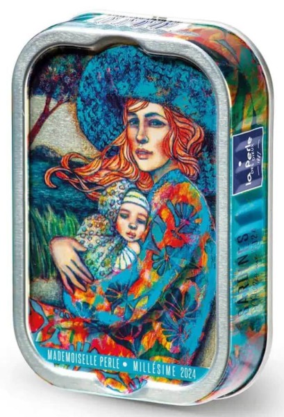 La Perle des Dieux Jahrgangssardinen 2024 Mademoiselle Perle - Dose 115 g