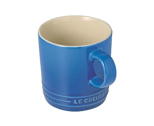 Le Creuset Tasse Becher Steinzeug Marseille Blau 350ml