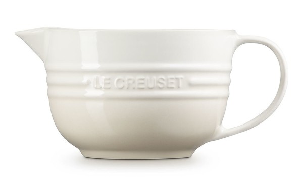 Le Creuset Rührschüssel mit Henkel Steinzeug Meringue
