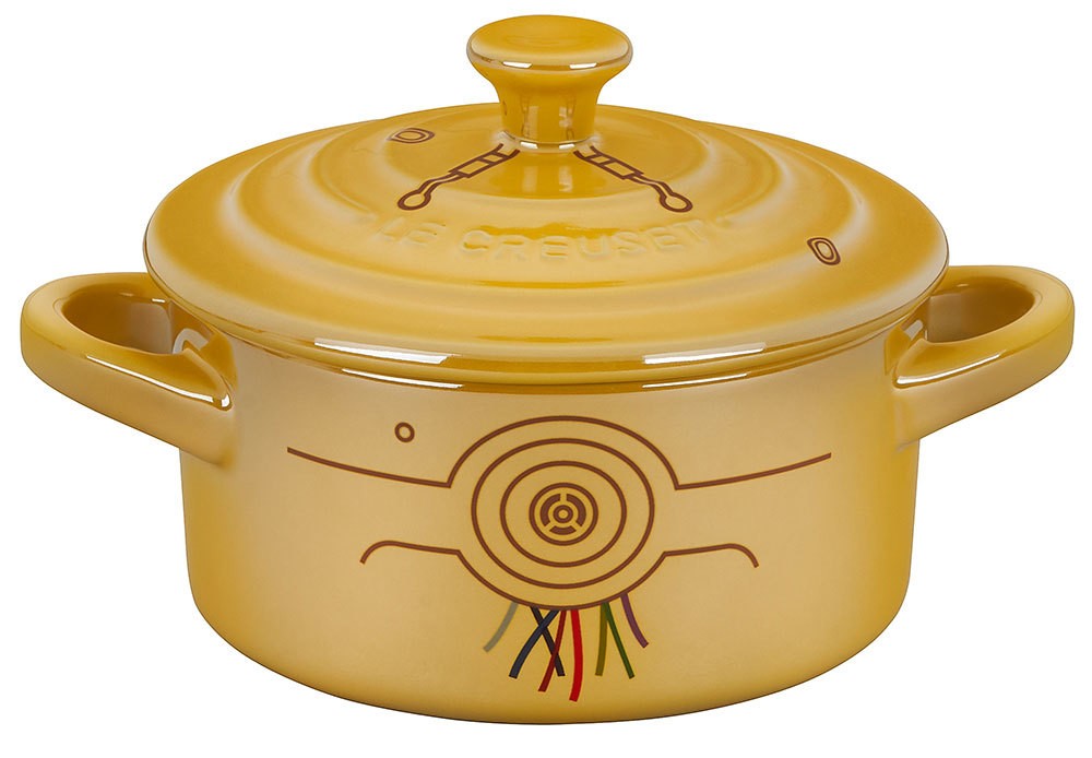Le Creuset Mini-Cocotte Star Wars C3PO™ Steinzeug Dijon Metallic 10x5cm Le Creuset Mini-Cocotte Star Wars C3PO™ Steinzeug Dijon Metallic 10x5cm
