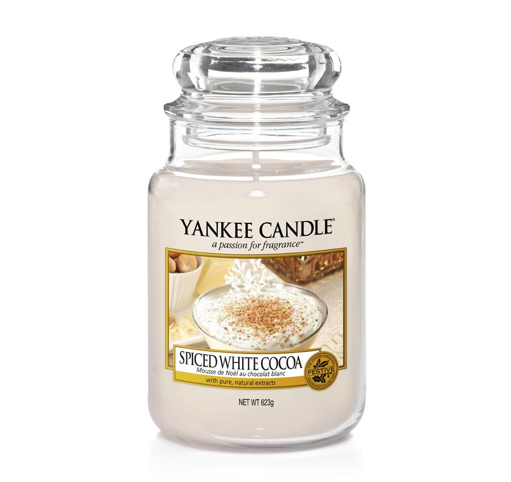 Yankee Candle Duftkerze Spiced White Cocoa 623 g Yankee Candle Duftkerze Spiced White Cocoa 623 g