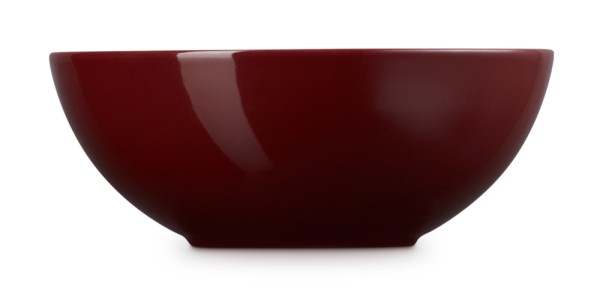 Le Creuset Müslischale Steinzeug Garnet (Rhone) Bordeaux-Rot 16cm