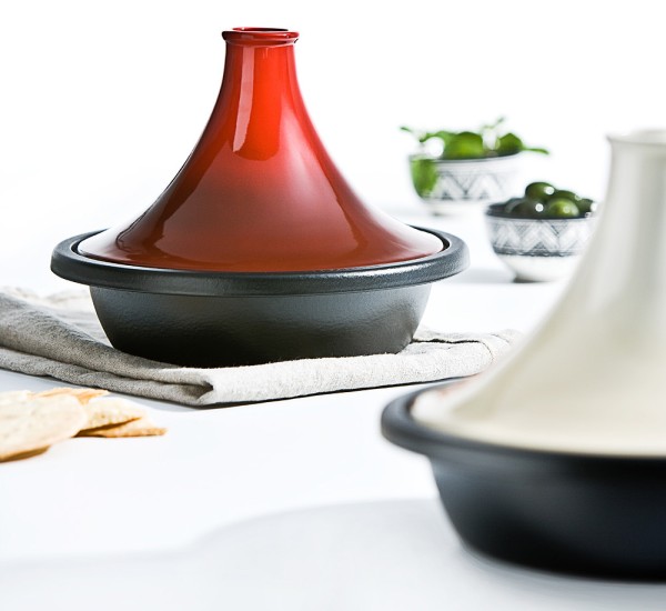 Le Creuset Tagine Gusseisen Kirschrot 27cm