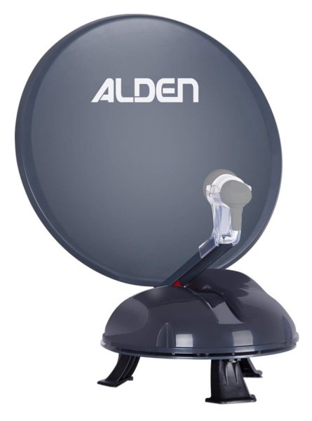 Alden SATLIGHT-TRACK 50 HD SINGLE grau mit S.S.C. Steuermodul