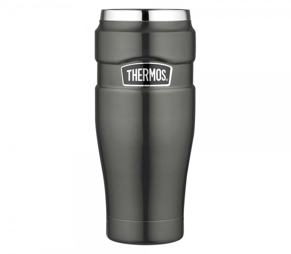 Thermos Isolierbecher Stainless King Edelstahl Grey 0,47l