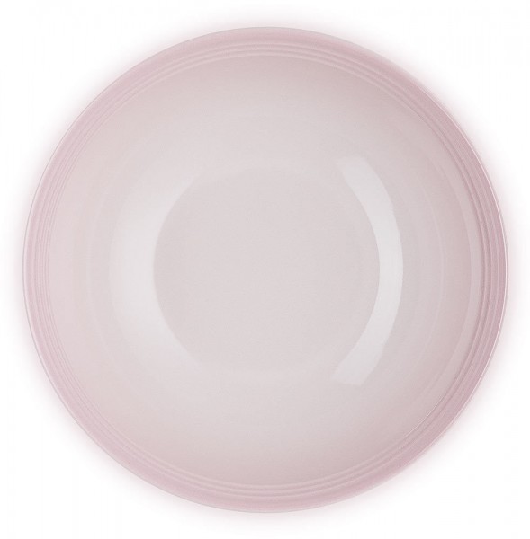 Le Creuset Salatschüssel Steinzeug Shell Pink 24cm