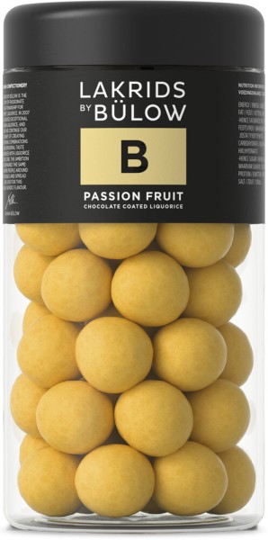 Lakrids by Bülow - B - Passion Fruit - Schokoladen-Lakritz
