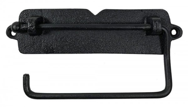 Toilettenpapierhalter Vintage Gusseisen Schwarz Klorollenhalter Antik-Stil