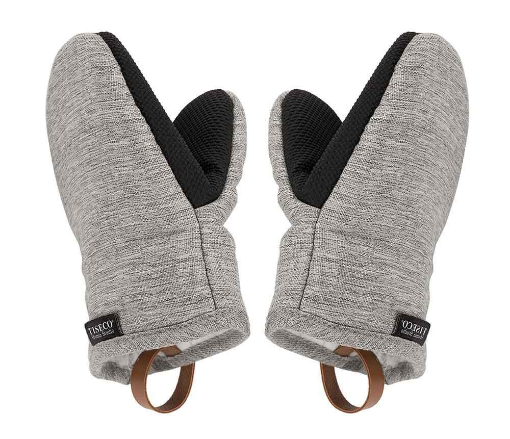 Ofenhandschuh Hercules Grau Set 2 Stück Greifhandschuh Topfhandschuh Baumwolle