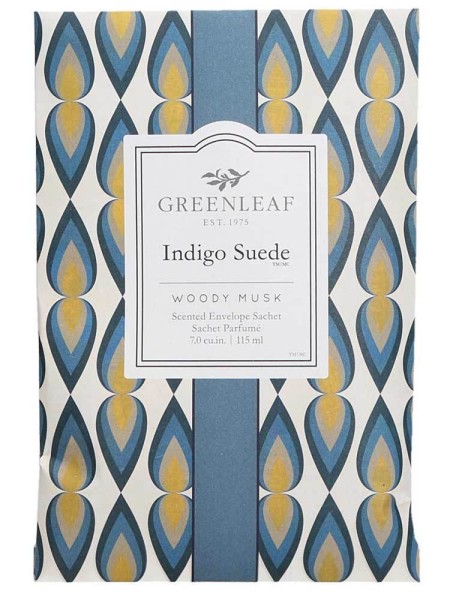 Greenleaf Duft Sachet Large - Indigo Suede - Duftsäckchen