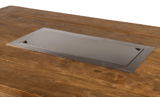 Abdeckung-Einbaukamin