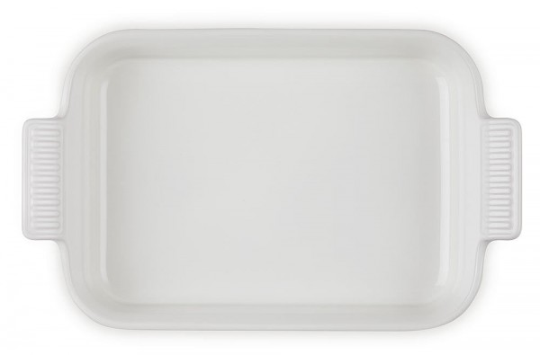 Le Creuset Auflaufform Tradition Steinzeug Meringue 26cm