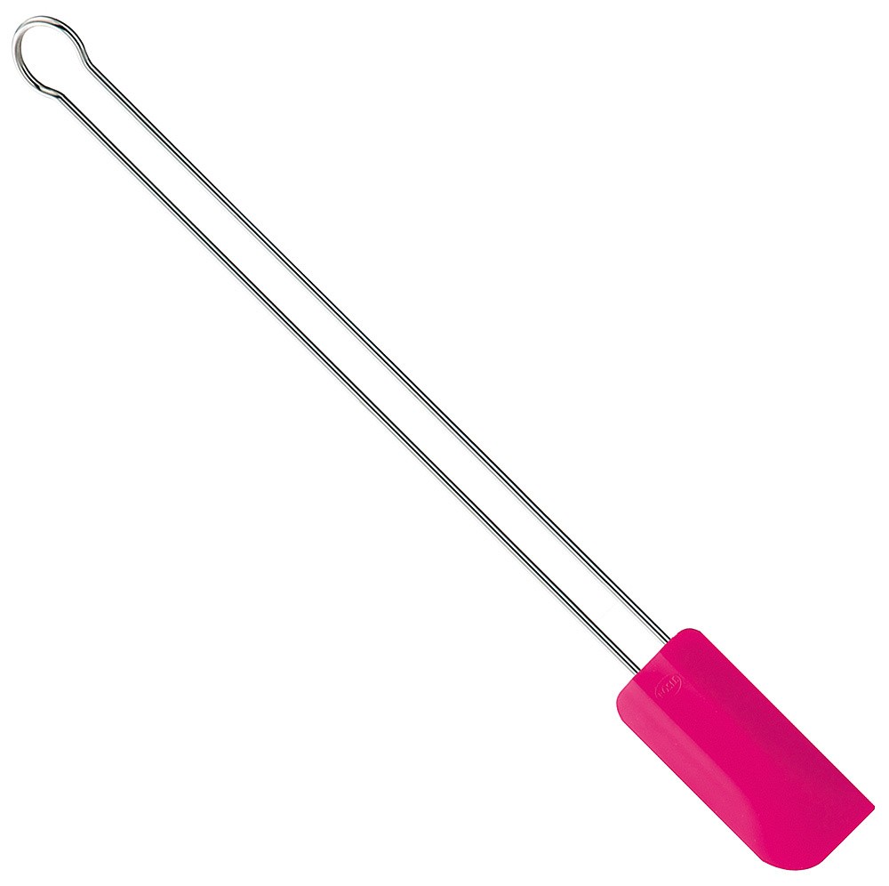 Rösle Teigschaber schmal Silikon Pink 26cm Rösle Teigschaber schmal Silikon Pink 26cm