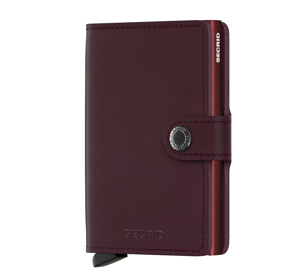 Secrid Miniwallet Original Bordeaux Leder Secrid Miniwallet Original Bordeaux Leder