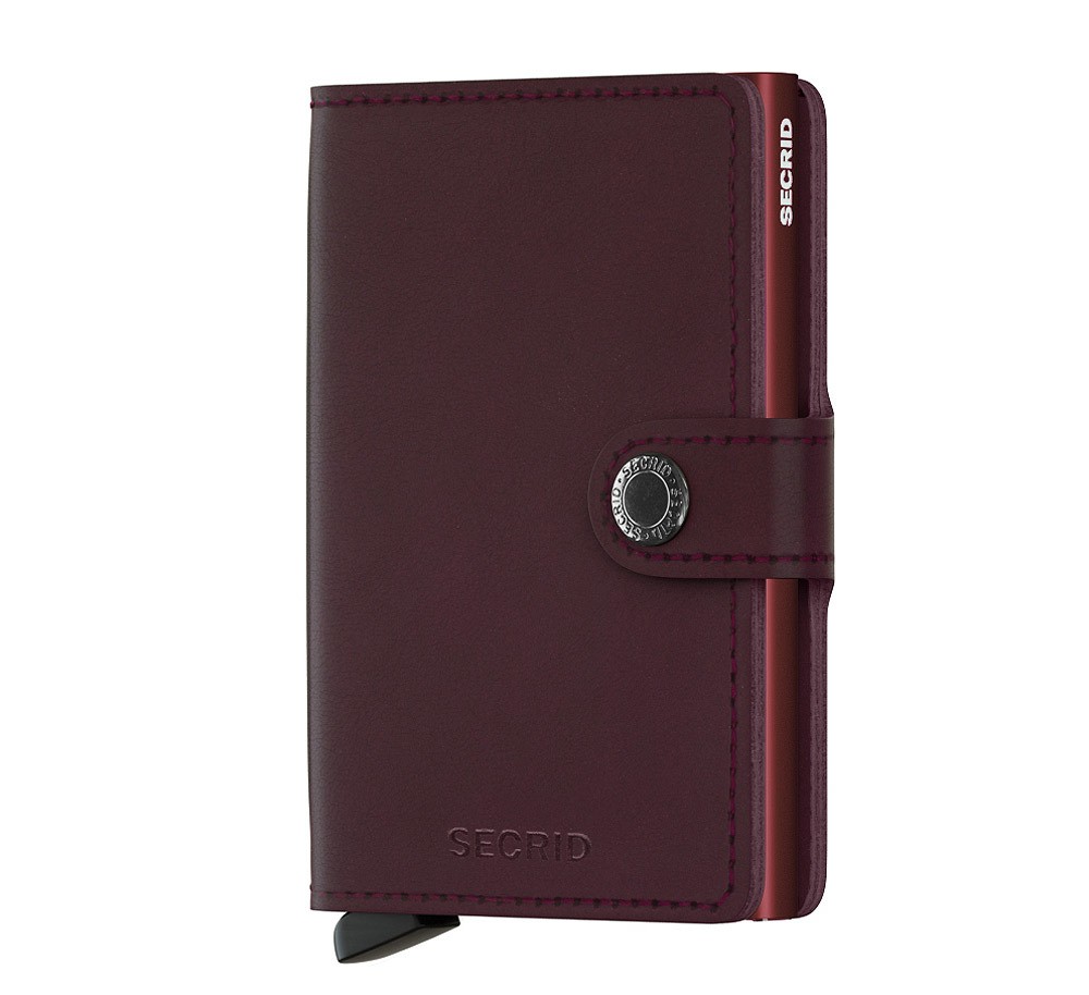 Secrid Miniwallet Original Bordeaux Leder