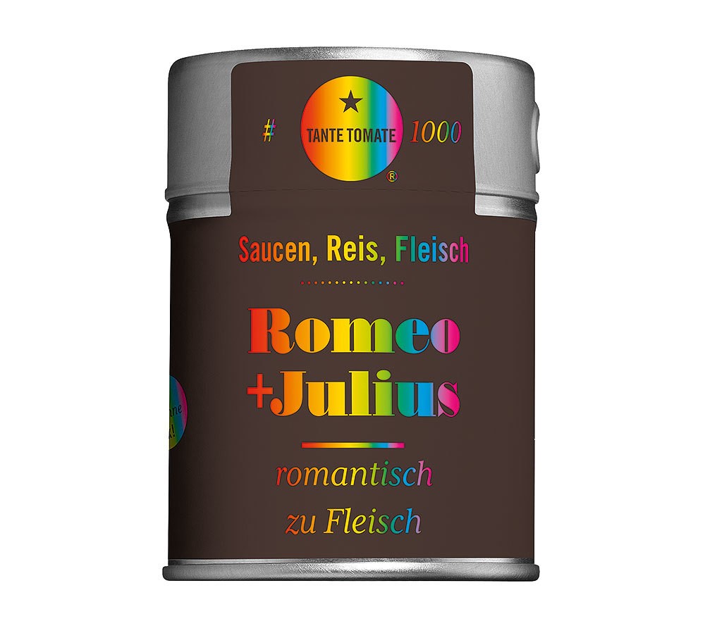 Tante Tomate – Romeo + Julius – Gewürzmischung 50g
