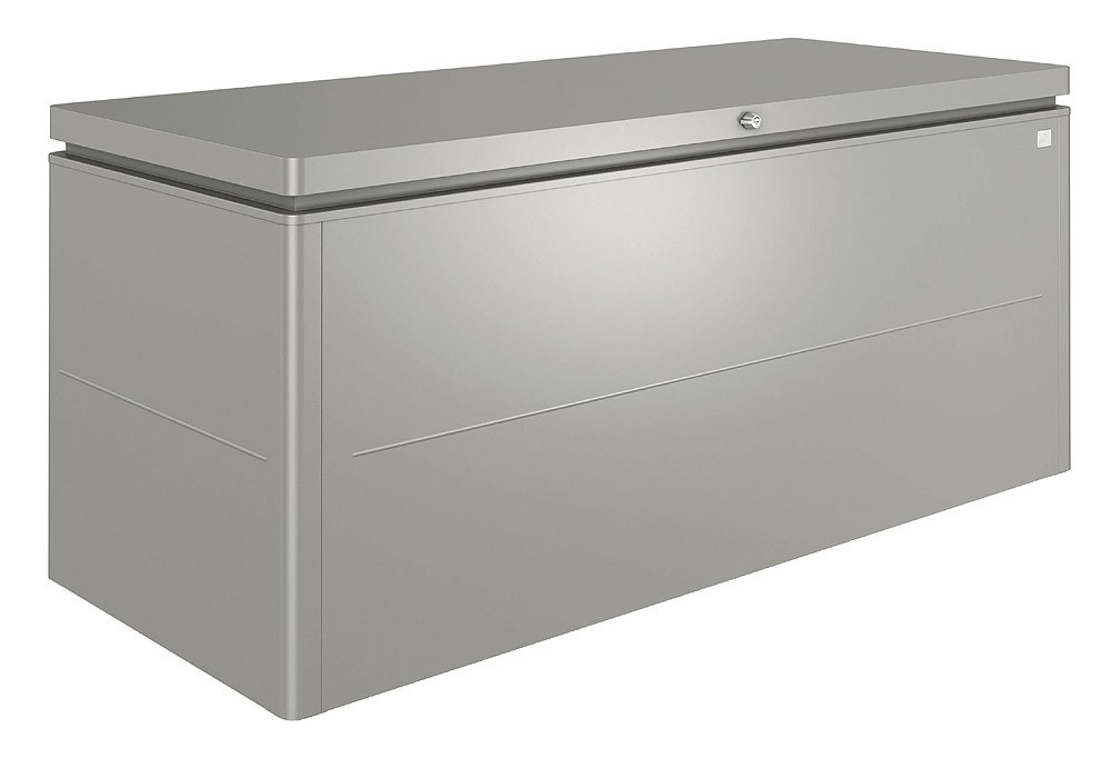 Biohort Loungebox 200 Aufbewahrungsbox 200x84x88,5cm Quarzgrau-Metallic