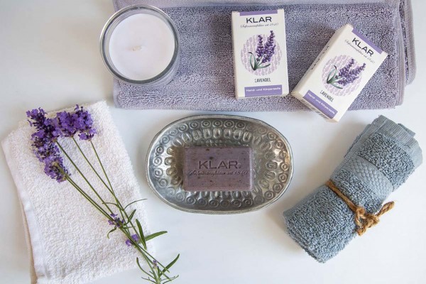 KLAR Seife Lavendel (palmölfrei) 100g
