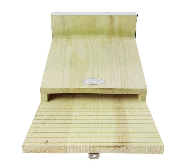 Fledermauskasten Fledermaushaus Holz mit Blechdach