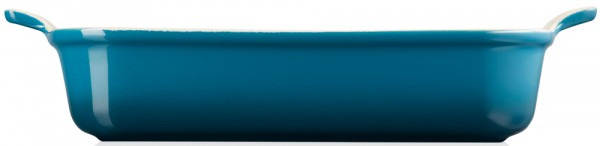 Le Creuset Auflaufform Tradition Steinzeug Deep Teal 19cm
