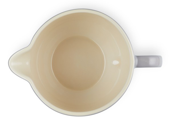 Le Creuset Rührschüssel mit Henkel Steinzeug Flint Grau
