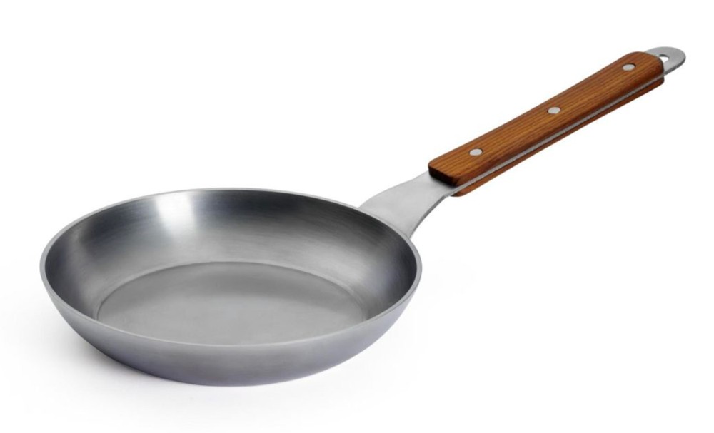 Woll Carbon Steel Bratpfanne Flach Induktion Flachpfanne Karbonstahl PFAS-frei 20 cm